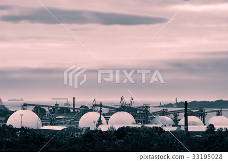 Fuel terminal in Riga Fuel terminal in Riga 33195028