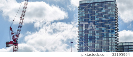 Modern business skyscrapers, high glass buildings 33195964