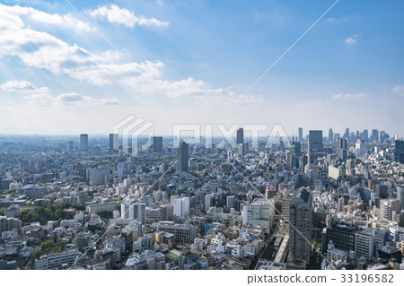 A view of Shibuya and Shinjuku towards Ebisu A view of Shibuya and Shinjuku towards Ebisu 33196582