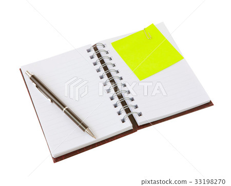 Notebook isolated 33198270