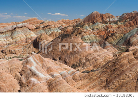 張掖青海地質公園張掖七彩丹霞國家地質公園 33198303