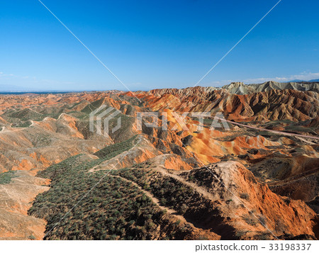 張掖青海地質公園張掖七彩丹霞國家地質公園 33198337