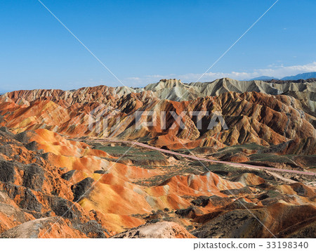 張掖青海地質公園張掖七彩丹霞國家地質公園 33198340