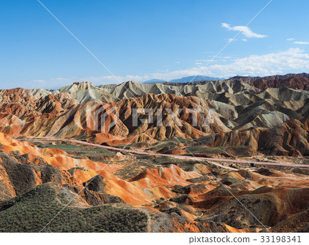 張掖青海地質公園張掖七彩丹霞國家地質公園 33198341