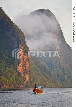 Boat on the sea 33198510