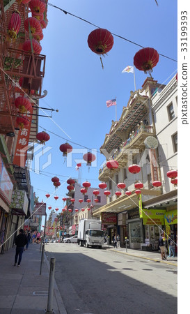 Landscape of overseas Chinatown Landscape of overseas Chinatown 33199393