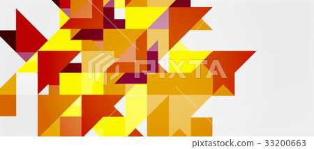 Triangle pattern design background 33200663