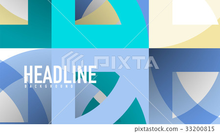 Business presentation geometric template Business presentation geometric template 33200815
