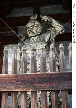 Ninna-ji寺廟3金黃雕象 Ninna-ji寺廟3金黃雕象 33201707