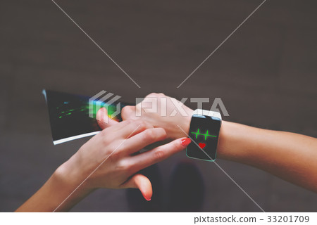 Fitness clock pulse measurement Fitness clock pulse measurement 33201709