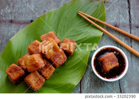 vegetarian food, fried tofu vegetarian food, fried tofu 33202390