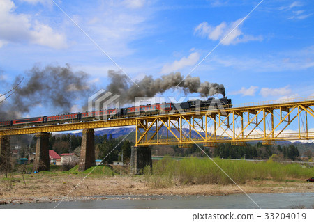 一戶河大橋/蒸汽機車（B津西線/立多市） 33204019