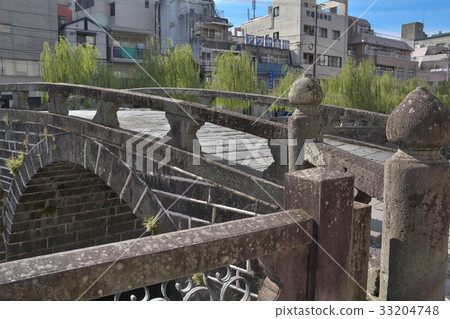 Meganebashi Bridge in Nagasaki 33204748