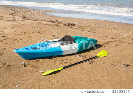 kayak on the tropical beach. Active water sport 33205145