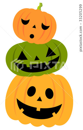 Illustration of jack o lantern - Stock Illustration [33205299] - PIXTA