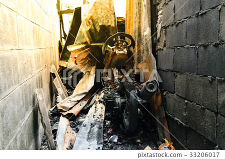 Conflagration fire damaged Conflagration fire damaged 33206017