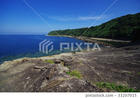 Senjojiki coast of Iojima 33207015