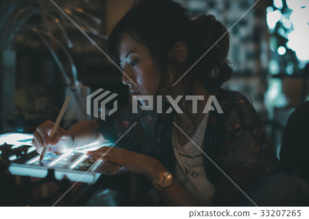 攝影師 攝影女郎 正攝影 33207265