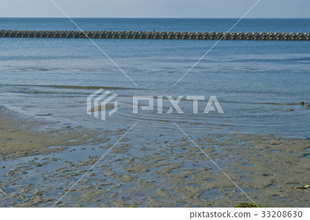 Awaji Island coast Straight tetrapods Awaji Island coast Straight tetrapods 33208630