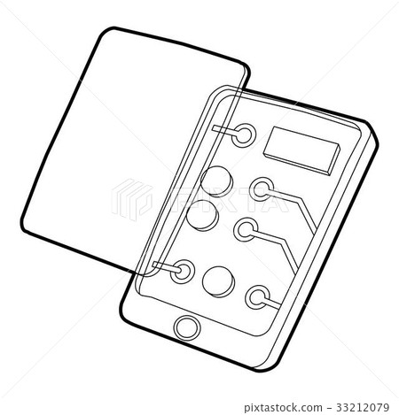 Gadget disassembled icon, outline style Gadget disassembled icon, outline style 33212079