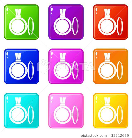 Medallion icons 9 set Medallion icons 9 set 33212629