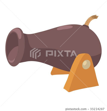 Cannon icon, cartoon style Cannon icon, cartoon style 33214287