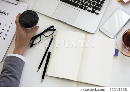 Work Process Hands Office Workplace 33215268