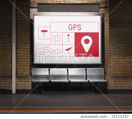 Map Direction Pin Tag Location Journey 33215297