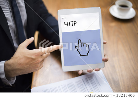 Web design programming hand cursor icon Web design programming hand cursor icon 33215406
