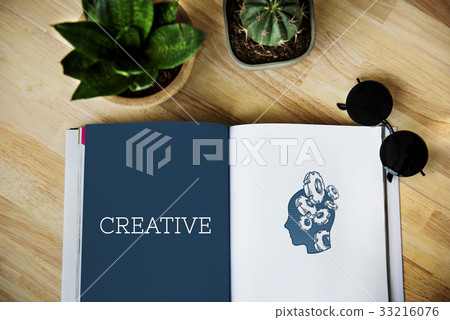Creative Thinking Ideas Innovation Problem Solution Concept 33216076