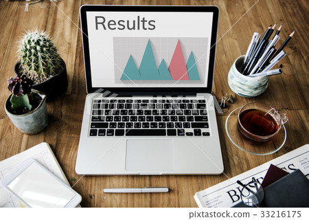 Data Analysis Summary Results Graph Chart Word Graphic 33216175