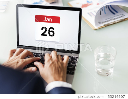 Date Month Calendar Schedule Planner Word Graphic 33216607