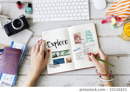 Discover Explore Travel Journey Concept Discover Explore Travel Journey Concept 33216831