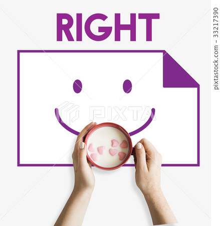 Paper Sheet Smiling Happiness Word Paper Sheet Smiling Happiness Word 33217390