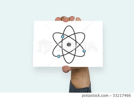 Illustration of quantum nucleus molecular structure Illustration of quantum nucleus molecular structure 33217466