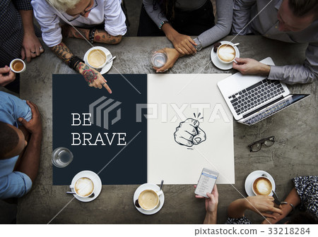 Illustration of pointing finger with motivated aspirations Illustration of pointing finger with motivated aspirations 33218284