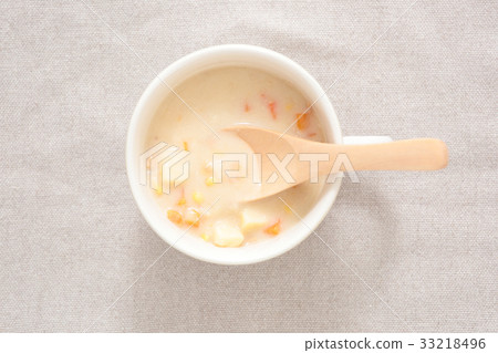 Soup clam chowder 33218496