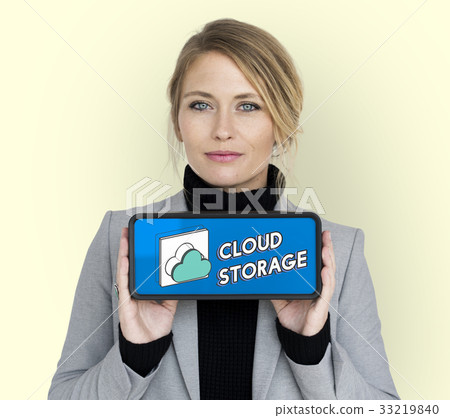 Data computing cloud icon graphic Data computing cloud icon graphic 33219840