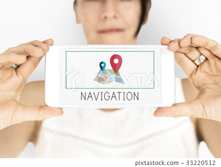 Map Pin Location Direction Position Graphic 33220512