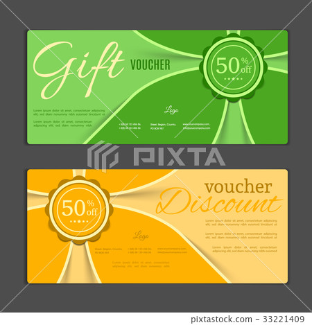 Gift voucher template. Can be use for shopping Gift voucher template. Can be use for shopping 33221409