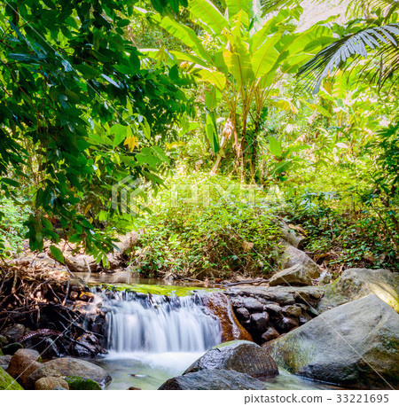 Kathu Waterfall on Phuket island in Thailand 33221695