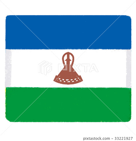 Flag Lesotho 33221927