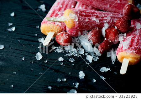 Youth ice pop from the freezer. with a touch of 33223925