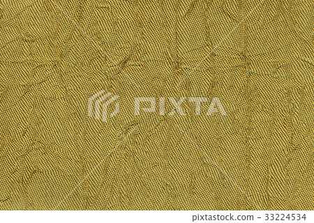 Dark yellow wavy background from textile material Dark yellow wavy background from textile material 33224534