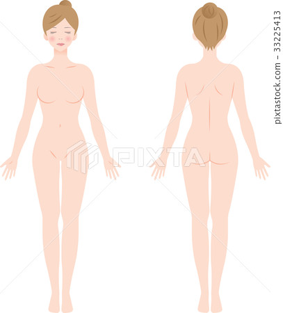 Female naked whole body 33225413