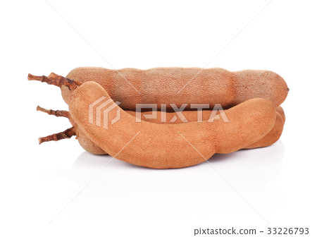 Tamarind isolated on white background 33226793