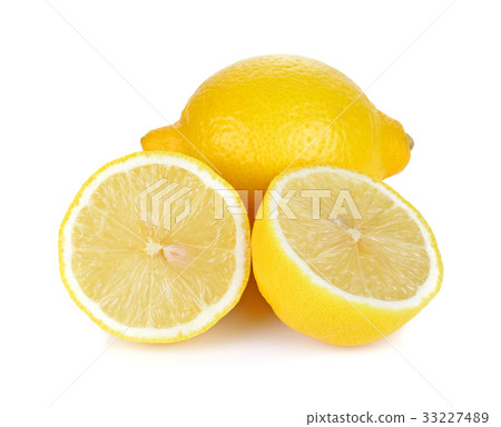 Lemon isolated on white background. Lemon isolated on white background. 33227489