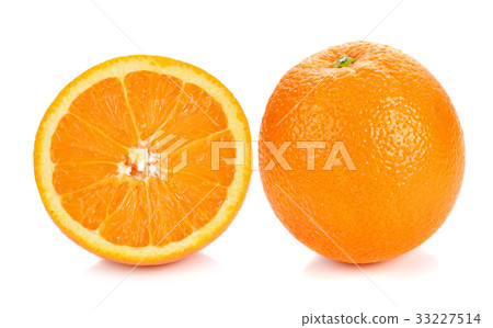 Orange fruit isolated on white background 33227514