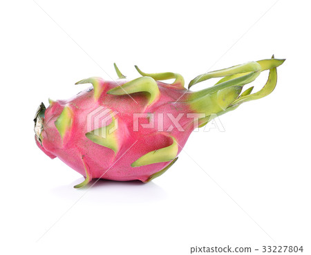 Dragon Fruit on white background Dragon Fruit on white background 33227804