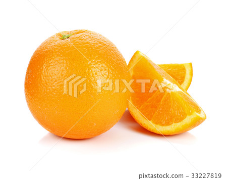 Orange fruit isolated on white background 33227819